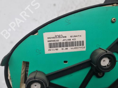 Kombinert Instrument PEUGEOT 206 Hatchback (2A/C) 1.4 HDi eco 70 | BP16854515C47 