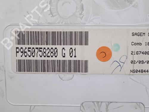 Instrument cluster CITROËN C2 (JM_) 1.4 | BP16883376C47 