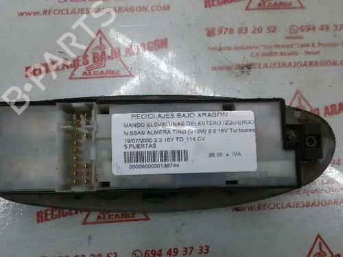Left front window switch NISSAN ALMERA TINO (V10) 2.2 dCi | BP7936121I27 