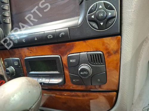 Climate control MERCEDES-BENZ S-CLASS (W220, V220) S 400 CDI (220.028, 220.128) | BP32381287I5