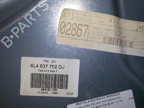 Front right window mechanism SEAT CORDOBA (6L2) 1.9 TDI | BP7935770C23 