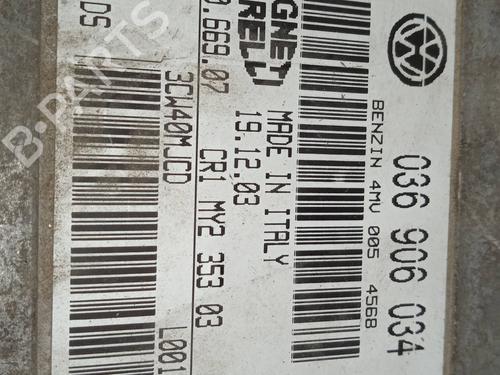 Engine control unit (ECU) SEAT LEON (1M1) 1.6 16 V | BP7947039M57 