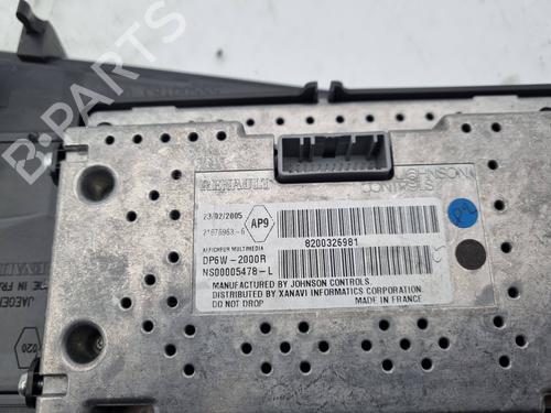 Instrument cluster RENAULT VEL SATIS (BJ0_)  | BP9398669C47 