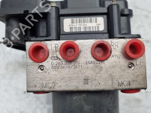 ABS pump FIAT PANDA (169_) 1.2 (169.AXB11, 169.AXB1A) | BP17775449M43 