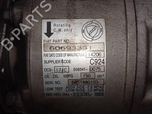AC compressor ALFA ROMEO 159 (939_)  | BP7947550M34 