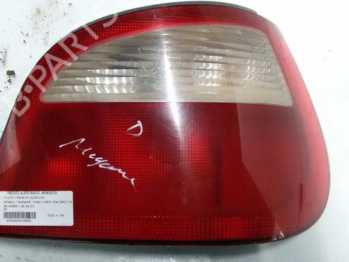Used Right taillight RENAULT MEGANE I (BA0/1_) [1995-2004]  7930223