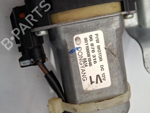Front left window mechanism CHEVROLET AVEO / KALOS Hatchback (T250, T255)  | BP22322839C22 