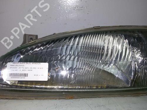Used Left headlight HYUNDAI LANTRA II (J-2) [1995-2002]  7930351