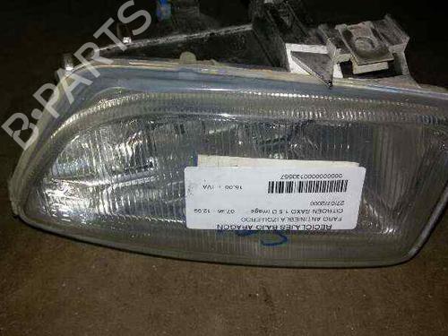 Used Left front fog light CITROËN SAXO (S0, S1) [1996-2004]  7938153