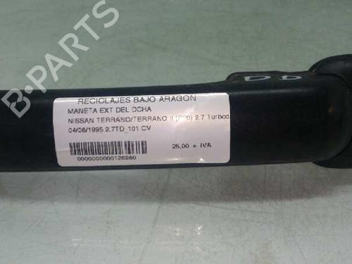 Used Front right exterior door handle NISSAN TERRANO II (R20) 2.7 TDi 4WD (125 hp) 7932018