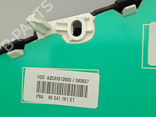 Instrument cluster CITROËN C3 II (SC_)  | BP16724545C47 