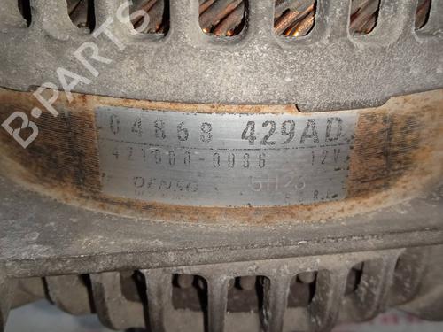 Alternator CHRYSLER VOYAGER IV (RG, RS) 2.8 CRD | BP7946649M7 
