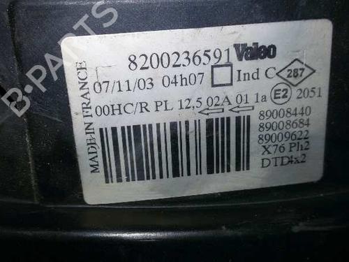 Right headlight NISSAN KUBISTAR MPV (X76) 1.5 dCi 70 | BP7935207C29 