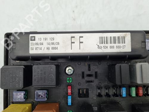 Fuse box OPEL ASTRA H (A04) 1.7 CDTI (L48) | BP11398745E1 