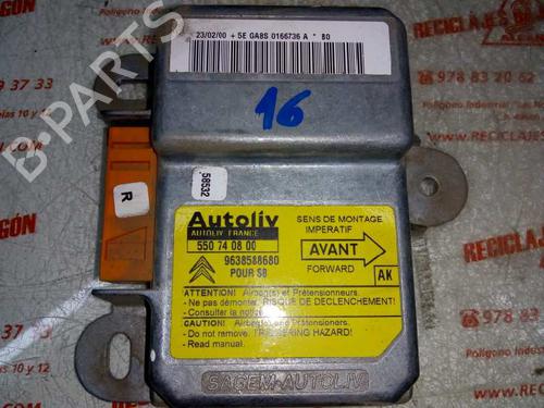Used ECU airbags CITROËN SAXO (S0, S1) [1996-2004]  7944311