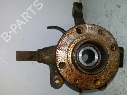 Used Left front steering knuckle RENAULT CLIO III (BR0/1, CR0/1) 1.2 16V (BR02, BR0J, BR11, CR02, CR0J, CR11) (75 hp) 7930375