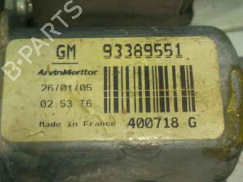 Alzavetro anteriore sinistro OPEL MERIVA A MPV (X03) 1.7 DTI (E75) | BP7933744C22 