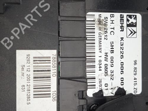 Climate control CITROËN C5 III Break (RW_)  | BP9240020I5 