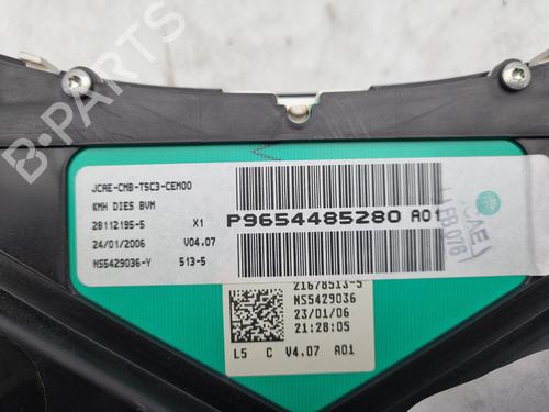 Instrument cluster PEUGEOT 307 SW (3H) 1.6 HDI 110 | BP10718405C47 