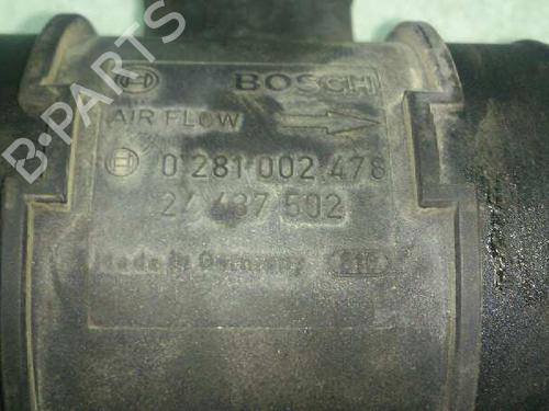 Mass air flow sensor OPEL ZAFIRA A MPV (T98) 2.0 DTI 16V (F75) | BP7933750M95 