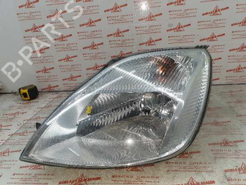 Used Left headlight FORD FIESTA V (JH_, JD_) [2001-2014]  7936834