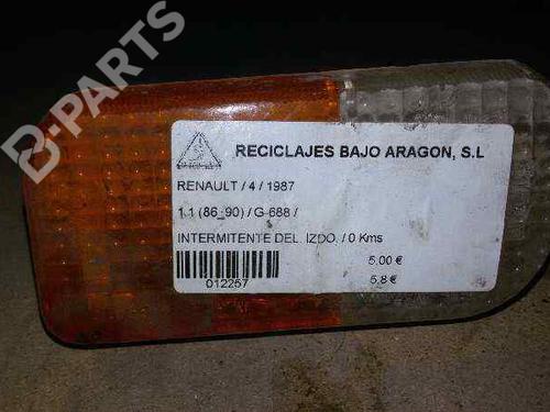 Used Left front indicator Left front indicator RENAULT 4 Box Body/MPV (R21_, R23_) 1.1 (239B) (35 hp) 7943320 7943320