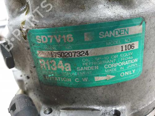 AC compressor CITROËN XANTIA (X1_, X2_) 1.9 Turbo D | BP7937484M34 