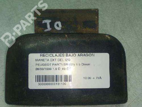 Used Front left exterior door handle Front left exterior door handle PEUGEOT PARTNER MPV (5_, G_) 1.9 D (69 hp) 7933672 7933672