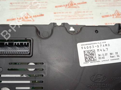 Instrument cluster HYUNDAI TUCSON (TL, TLE) 1.7 CRDi | BP7947579C47 