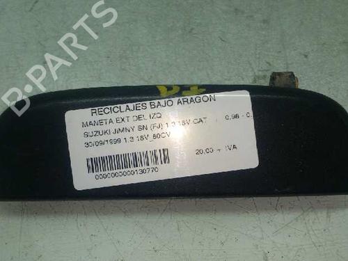Used Front left exterior door handle SUZUKI JIMNY Closed Off-Road Vehicle (SN) 1.3 16V (SN413) (80 hp) 7933520