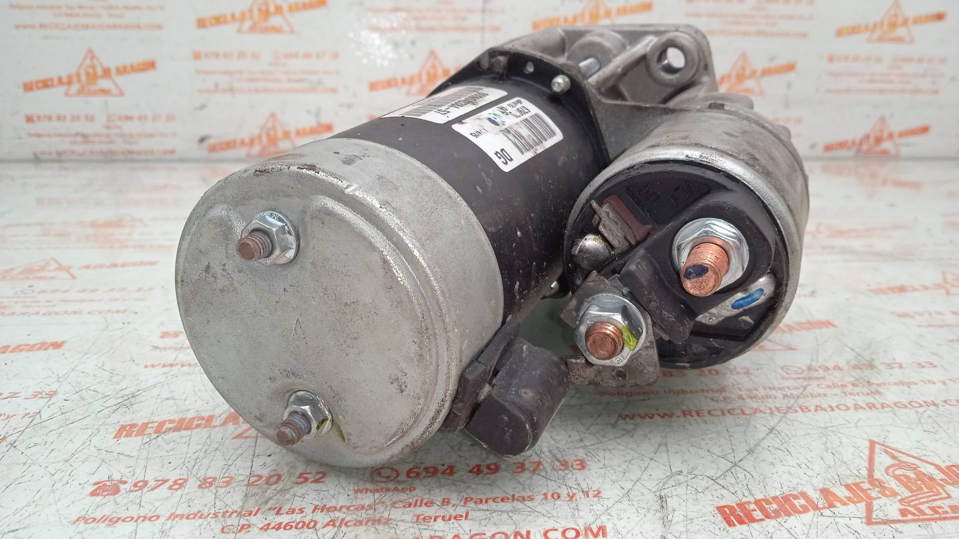Starter RENAULT RAPID Box Body/MPV (F40_, G40_) 1.4 (F40M) 7947460 