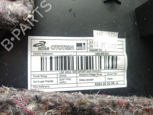 Rear right panel RENAULT FLUENCE (L3_) 1.5 dCi (L30D, L30L, L306, L33F, L33L, L33M, L33V, L33W) | BP25841662C61 