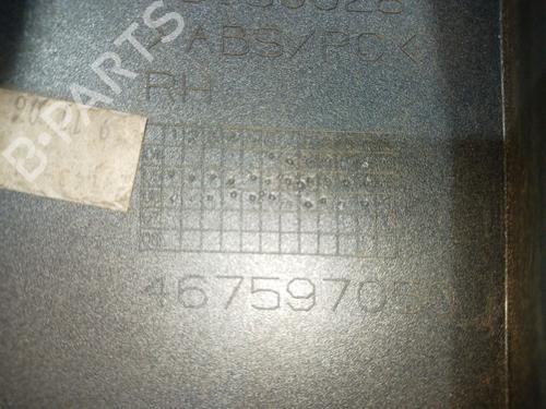Right taillight OPEL MERIVA A MPV (X03) 1.7 CDTI (E75) | BP24864117C35 