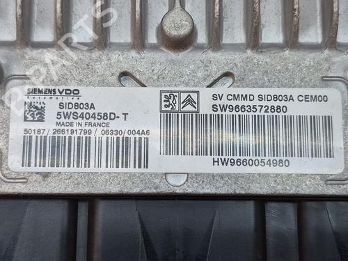 Engine control unit (ECU) CITROËN C4 Picasso I MPV (UD_) 2.0 HDi 165 | BP27242262M57 