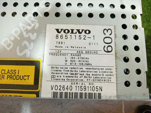 Radio VOLVO S60 I (384) | BP17945642E6