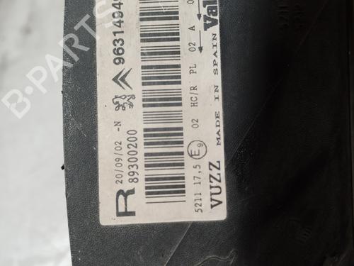 Right headlight CITROËN XSARA PICASSO (N68) 2.0 HDi | BP10919948C29 