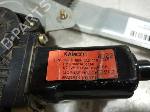 Rudehejsemekanisme Højre bagtil KIA PICANTO I (SA) 1.1 | BP7927357C25