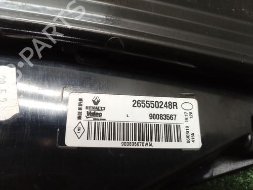 Left taillight RENAULT MEGANE III Hatchback (BZ0/1_, B3_) 1.2 TCe (BZ16, BZ28) | BP25604517C34 