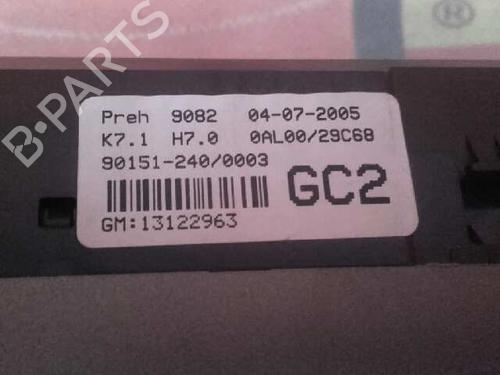 Climate control OPEL ASTRA H (A04) 1.7 CDTI (L48) | BP7922573I5 