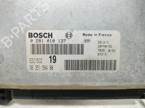 Engine control unit (ECU) CITROËN XSARA PICASSO (N68) 2.0 HDi | BP11793587M57 