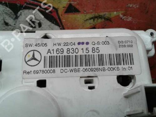 Climate control MERCEDES-BENZ A-CLASS (W169)  | BP12321902I5 