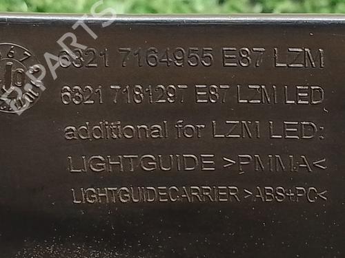 Left taillight BMW 1 (E81) 120 d | BP22226936C34 