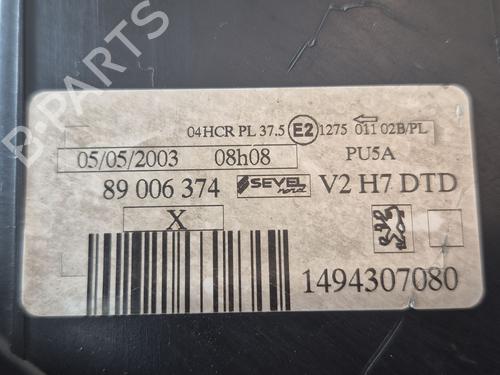 Højre forlygte PEUGEOT 807 (EB_) 2.0 HDi | BP31182409C29 