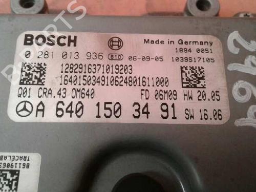 Engine control unit (ECU) MERCEDES-BENZ A-CLASS (W169)  | BP7925527M57 