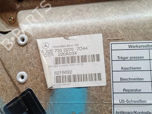 Rear right panel MERCEDES-BENZ S-CLASS (W220)  | BP26502110C61 