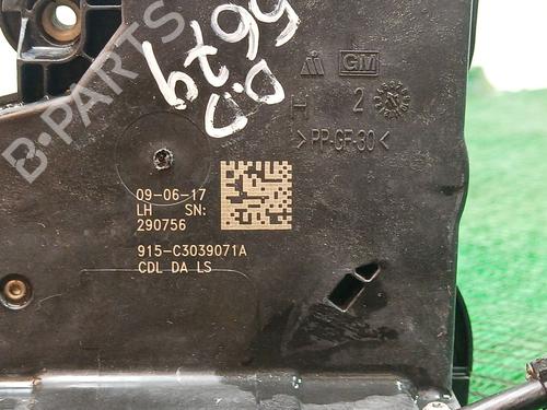 Front right lock OPEL ASTRA K Sports Tourer (B16)  | BP27285378C97 