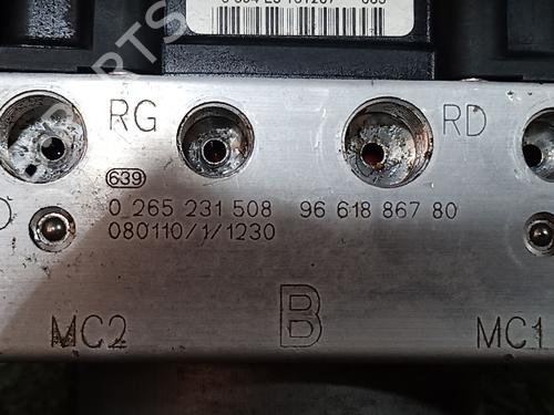 ABS pump PEUGEOT 307 SW (3H) 1.6 HDI 110 | BP25939129M43 