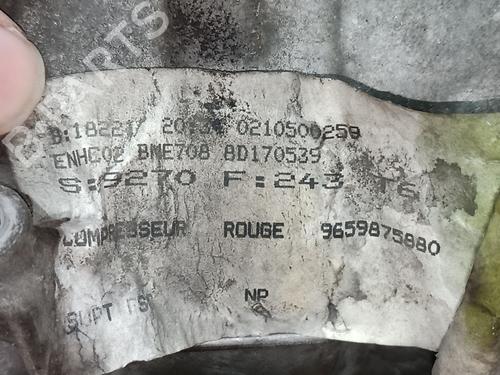 AC compressor PEUGEOT 307 SW (3H) 1.6 HDI 110 | BP25605788M34 