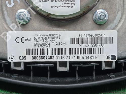 Driver airbag MERCEDES-BENZ A-CLASS (W169) A 180 CDI (169.007, 169.307) | BP29446279C9 