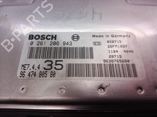 Engine control unit (ECU) PEUGEOT 307 (3A/C)  | BP8904382M57 